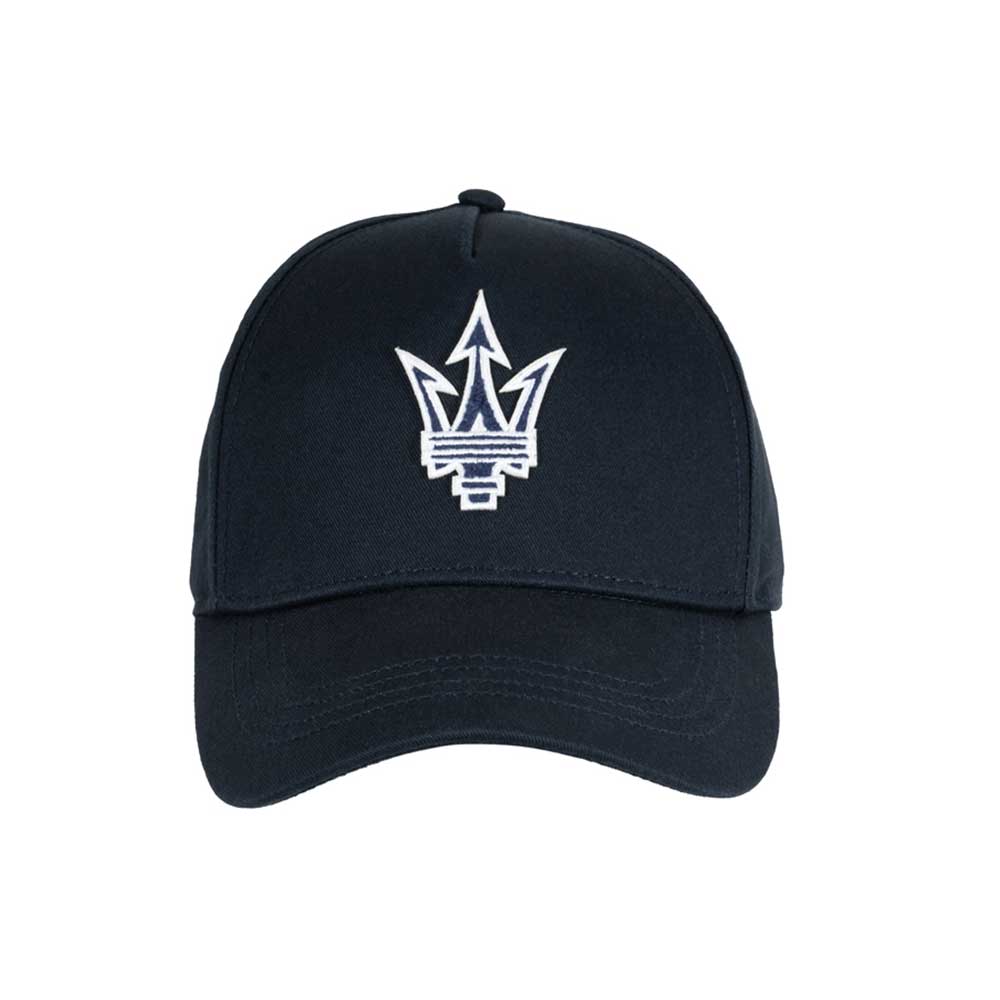 Maserati Trident Logo Hat Navy - Racing Hat