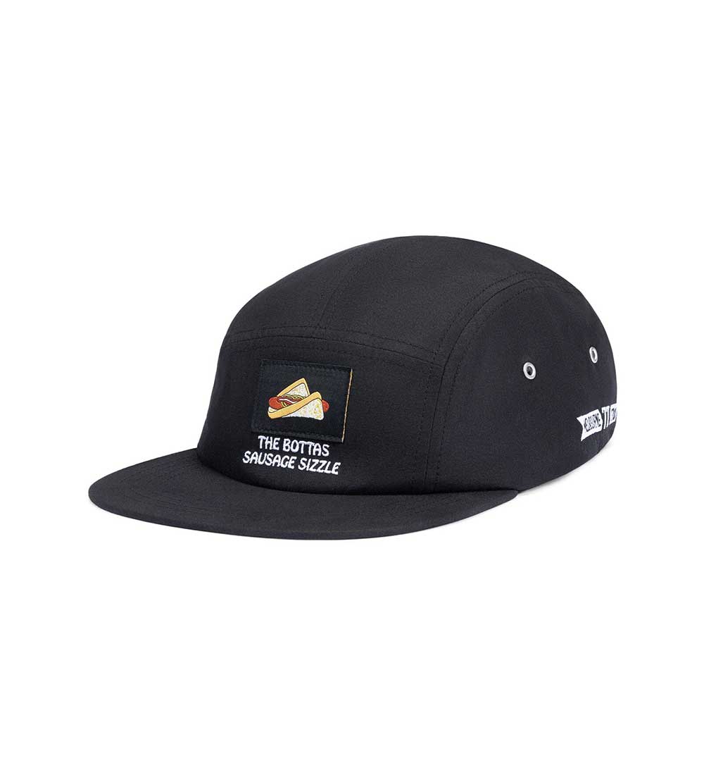 Stake F1 Kick Sauber Valtteri Bottas Sausage Sizzle Hat Black - Cap